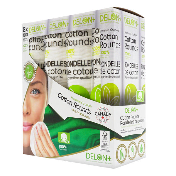 Delon 100% Cotton Premium Cosmetic Rounds