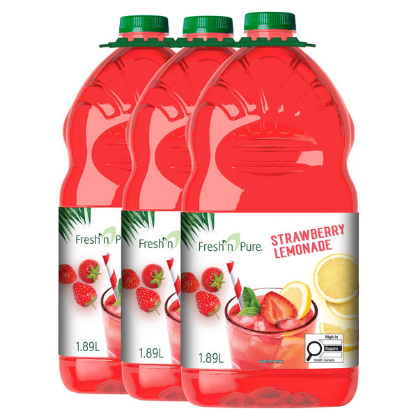 Fresh n' Pure Strawberry Lemonade