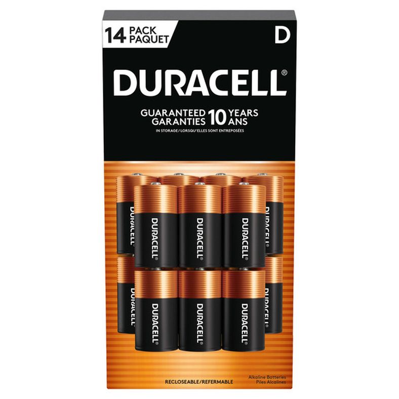 Duracell CopperTop D Batteries