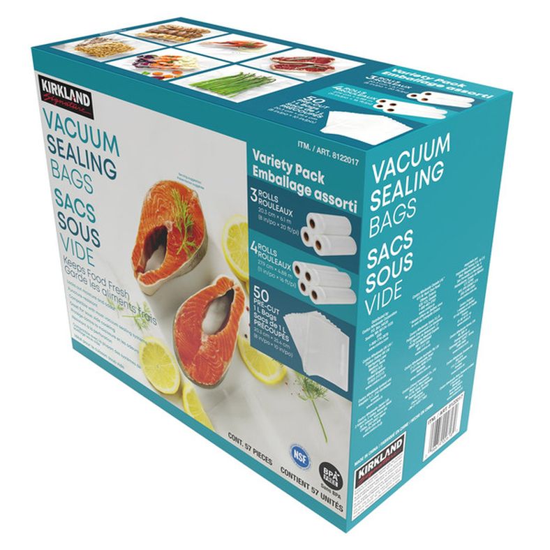 Kirkland Signature Vacuum Sealing Bags Assortment Pack