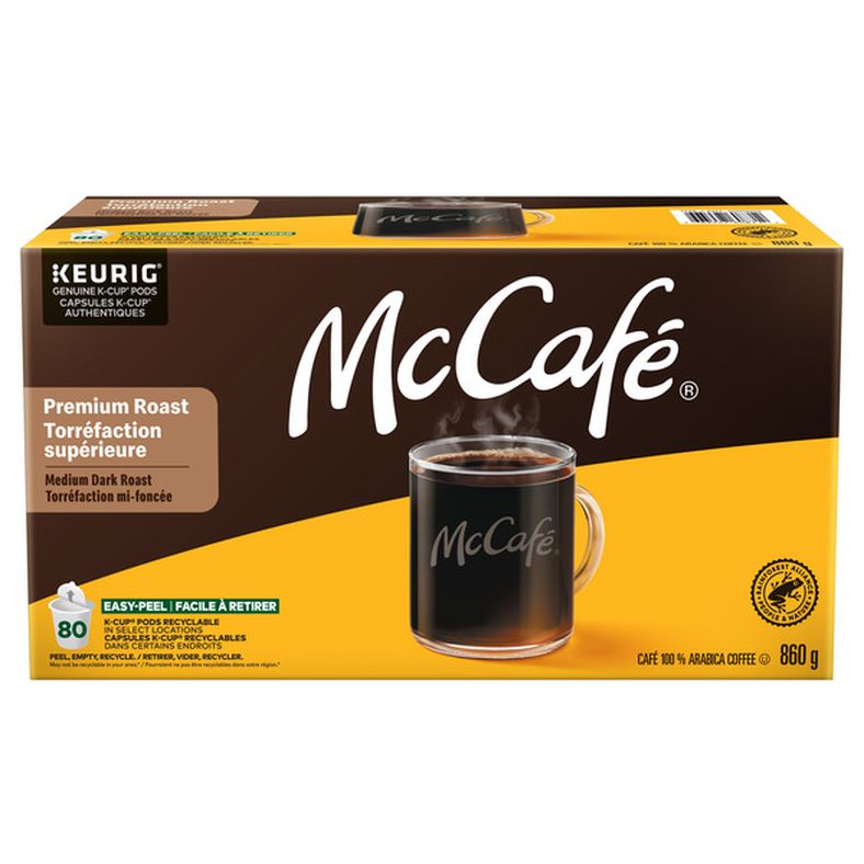 McDonald’s McCafé Premium Roast Coffee K-Cup Pods