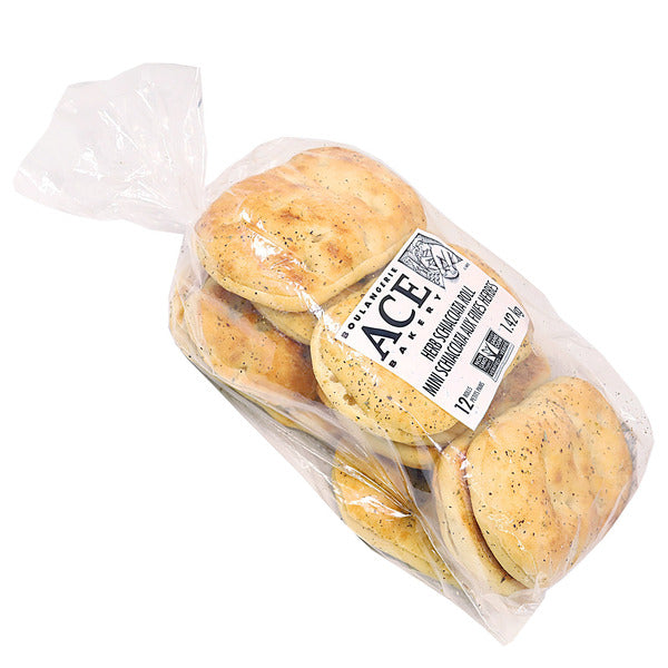 ACE Bakery Herb Schiacciata Rolls