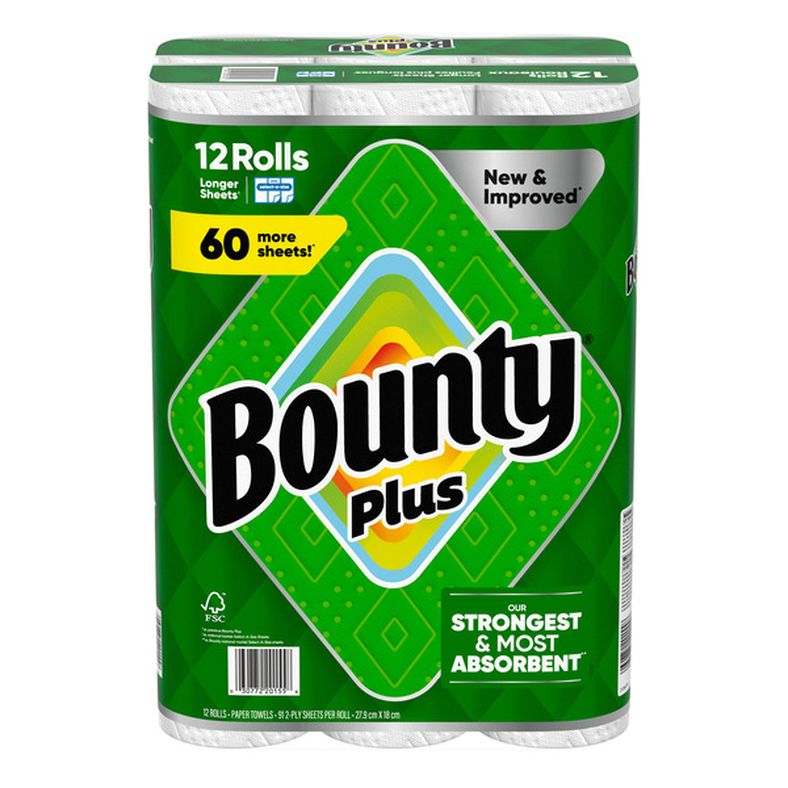 Bounty P24 Plus Select-A-Size Paper Towels