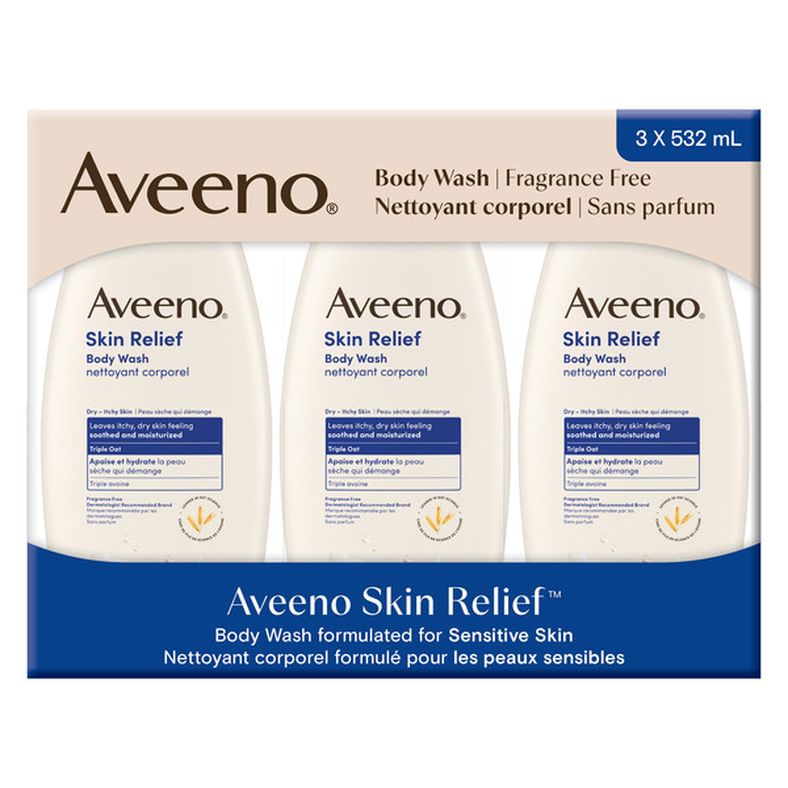 Aveeno Fragrance Free Skin Relief Body Wash