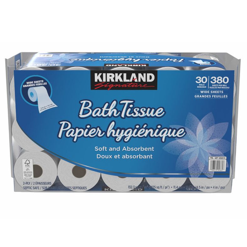Kirkland Signature 2-Ply Bath Tissue