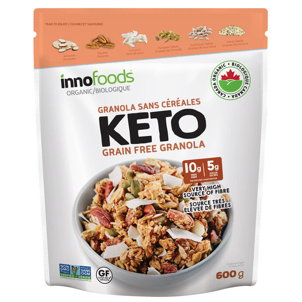 InnoFoods Organic Grain Free Keto Granola