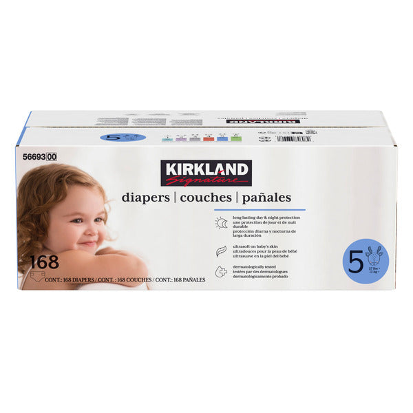 Kirkland Signature Diapers, Size 5
