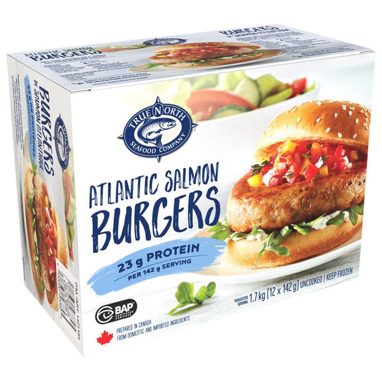 TrueNorth Atlantic Salmon Burgers