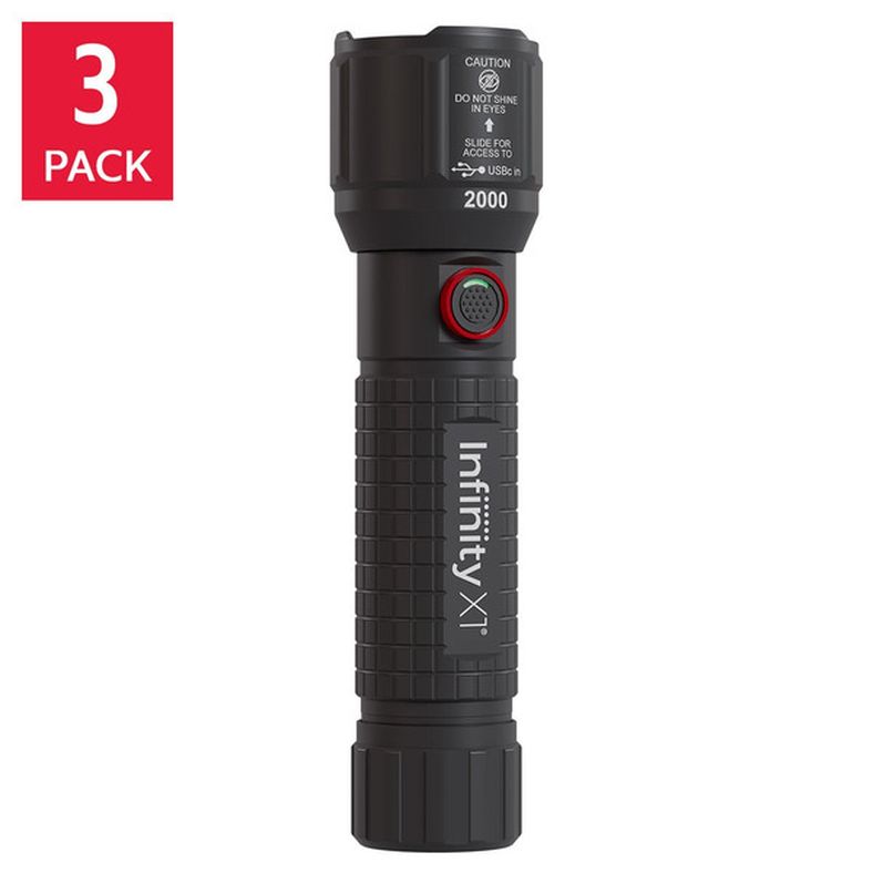 Infinity X1 2000 Lumen Rechargeable Flashlight
