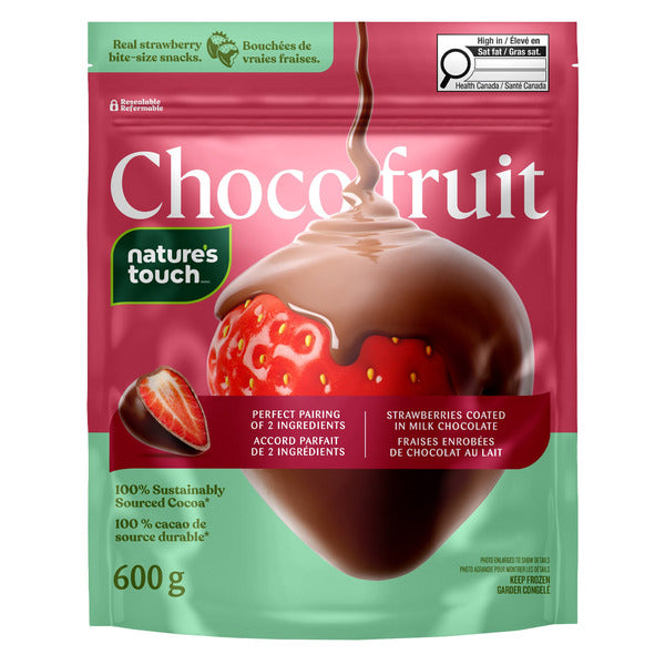 Nature's Touch ChocoFruit Milk Chocolate Coated Strawberry