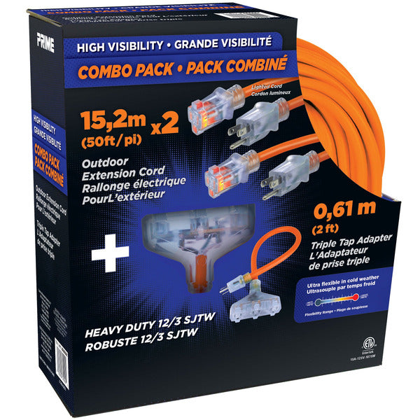 PRIME Outdoor Extension Cords