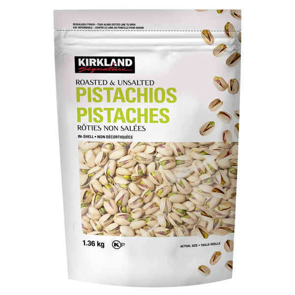 Kirkland Signature Roasted Unsalted Pistachios