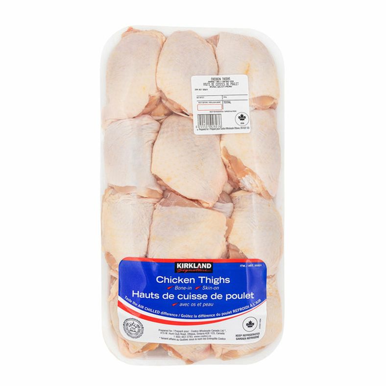 Kirkland Signature Bone-In Chicken Thighs