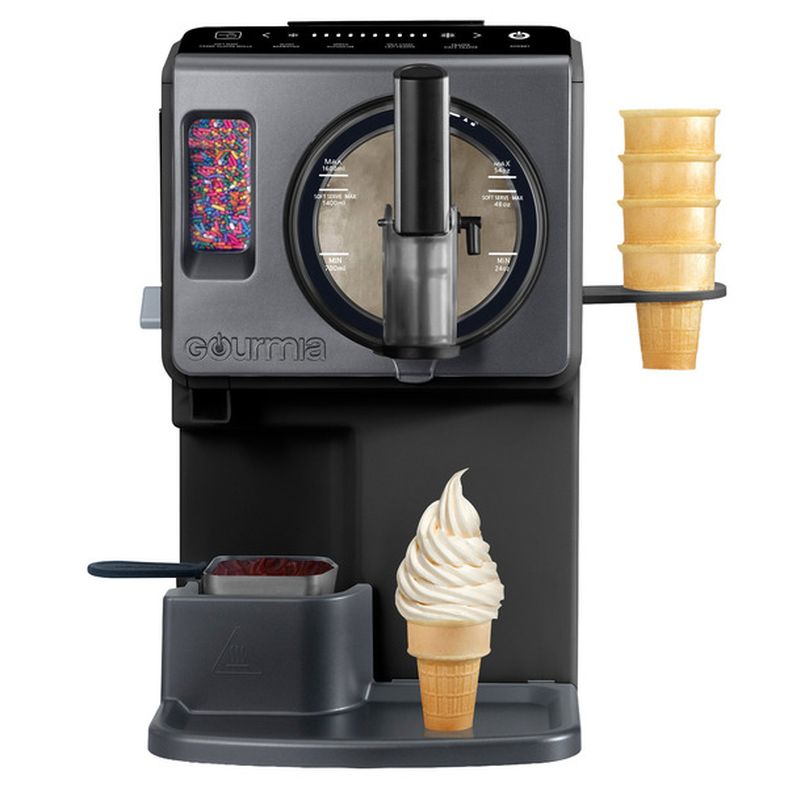 Gourmia 2 L (2.11 qt.) Automatic Soft Serve Ice Cream & Frozen Drink Maker