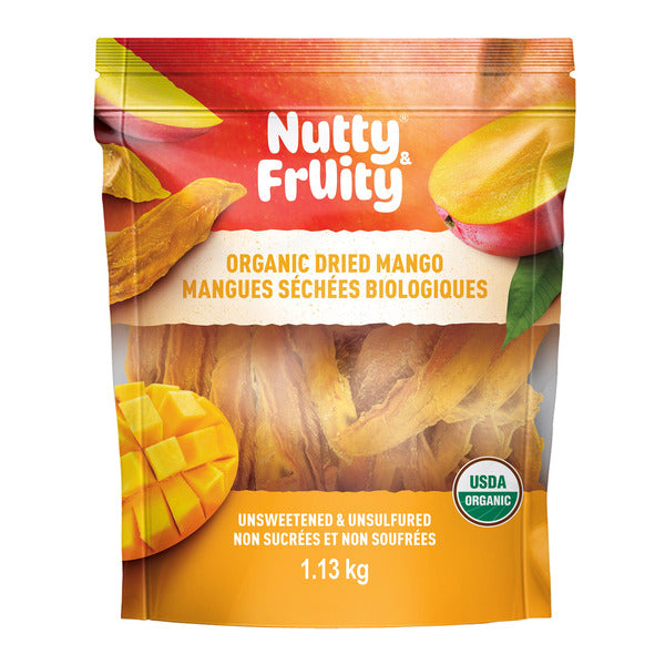 Nutty & Fruity Organic Dried Mango