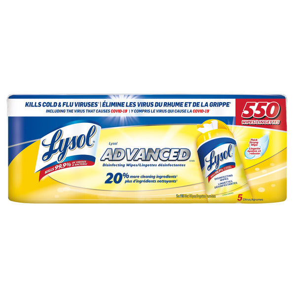 Lysol Advanced Disinfecting Wipes