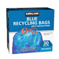 Kirkland Signature Blue Recycling Bags 30" x 32.5"