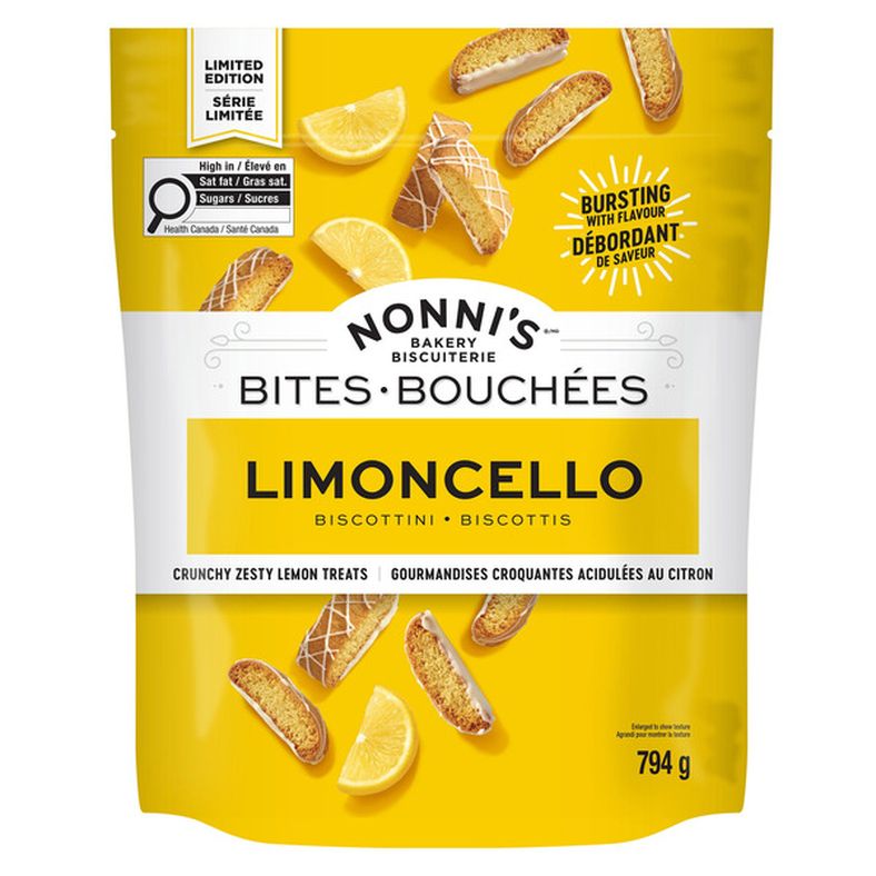 Nonni's Bakery Bites, Limoncello