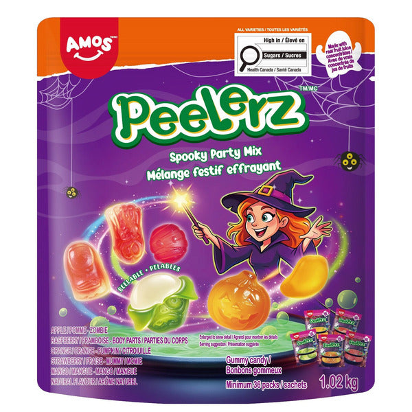 Amos Peelerz Spooky Party Mix Gummy Candy