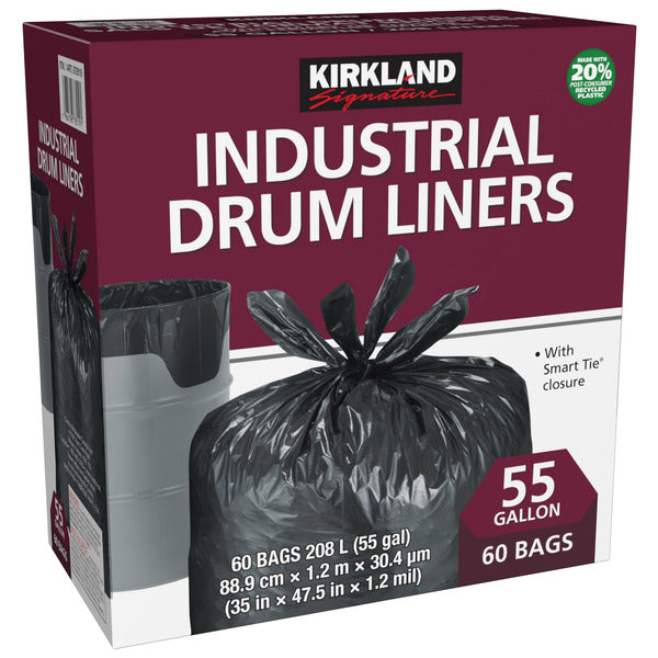 Kirkland Signature Industrial Drum Liners