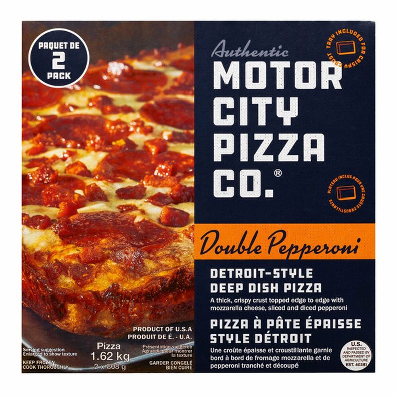 Motor City Pizza Co. Double Pepperoni Pizza
