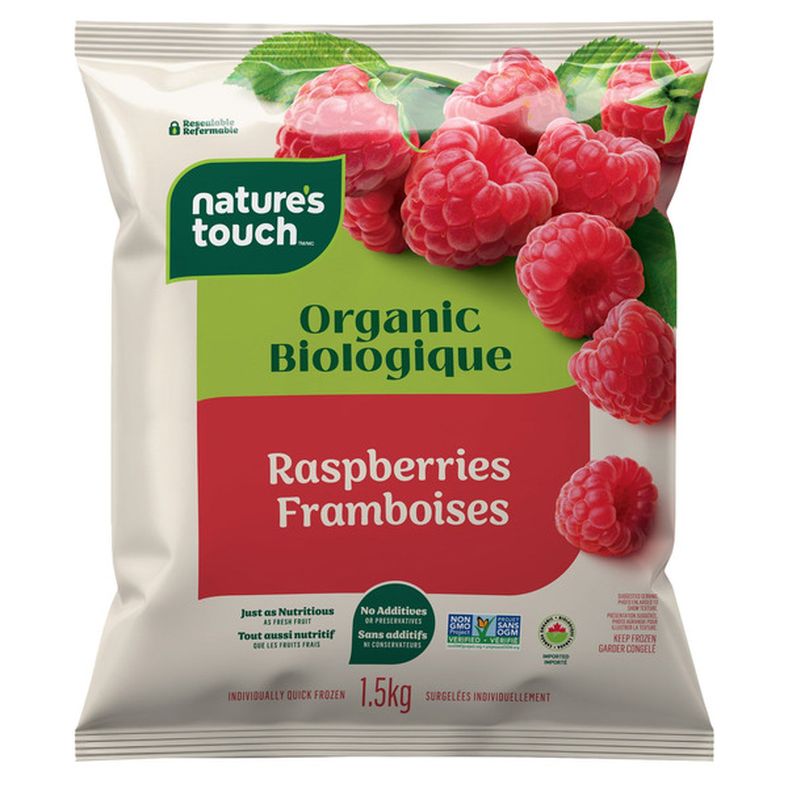 Nature's Touch Organic Raspberries
