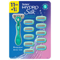 Schick Hydro Silk Ultra Sensitive Razor & 11 Cartridges
