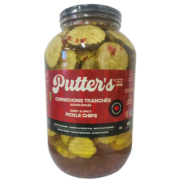 Putter's Sweet & Spicy Pickle Chips