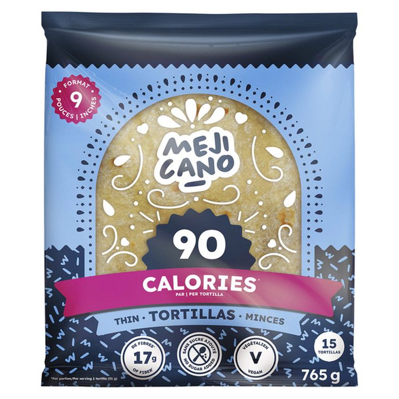 Mejicano Thin Tortillas
