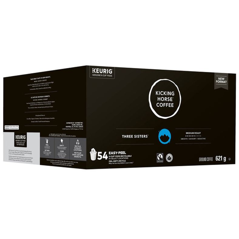 Kicking Horse Coffee Three Sisters K-Cup Coffee Pods