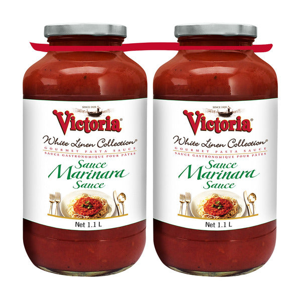 Victoria White Linen Marinara Sauce