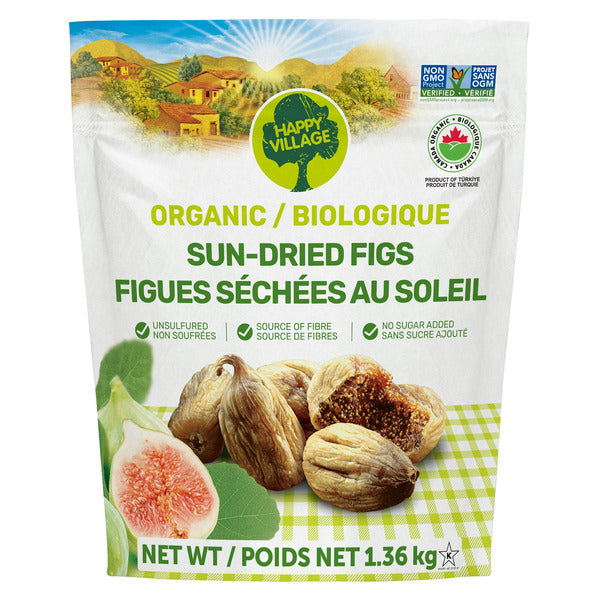 Happy Village Organic Sun-Dried Figs