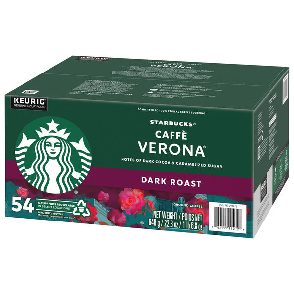 Starbucks Caffe Verona Coffee K-Cup Pods