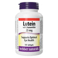 Webber Naturals Extra Strength 25mg Lutein Supplement
