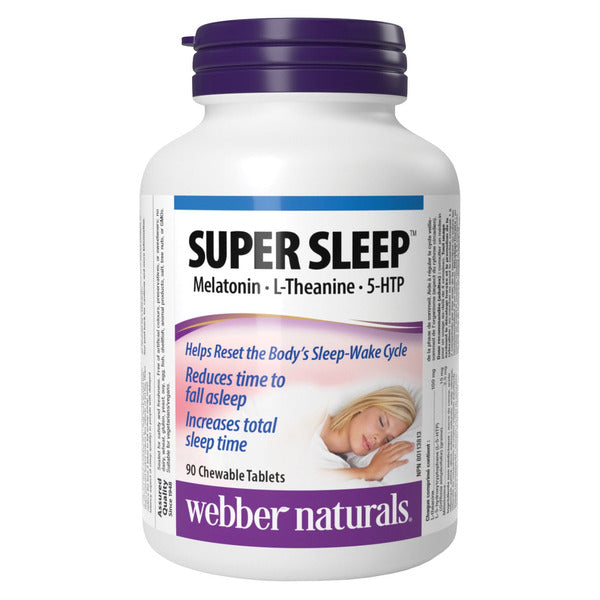 Webber Naturals Super Sleep Soft-Melt Tablets
