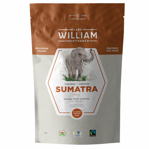 Café William Organic Sumatra Coffee