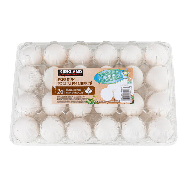Kirkland Signature Free Run Large Eggs