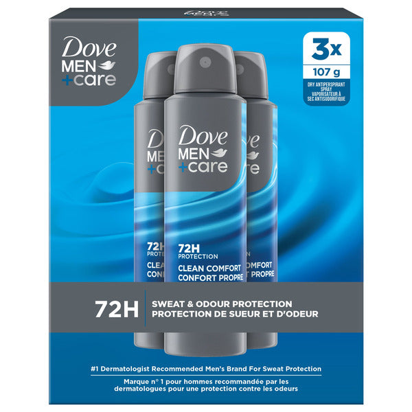 Dove Men+Care Antiperspirant Dry Spray