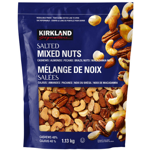 Kirkland Signature Salted Mixed Nuts