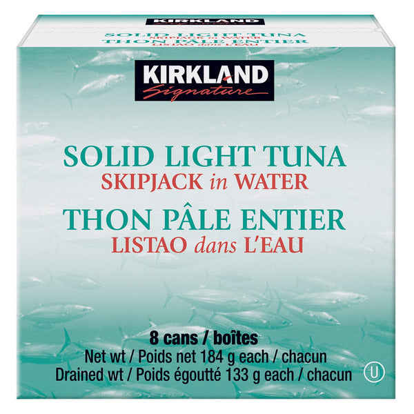 Kirkland Signature Solid Light Tuna In Water
