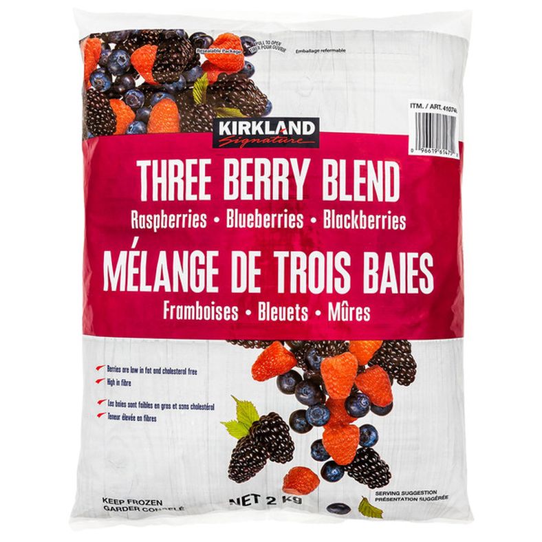 Kirkland Signature Frozen Three Berry Blend