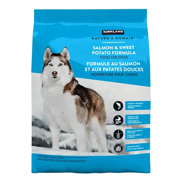 Kirkland Signature Nature’s Domain Salmon & Sweet Potato Dry Dog Food