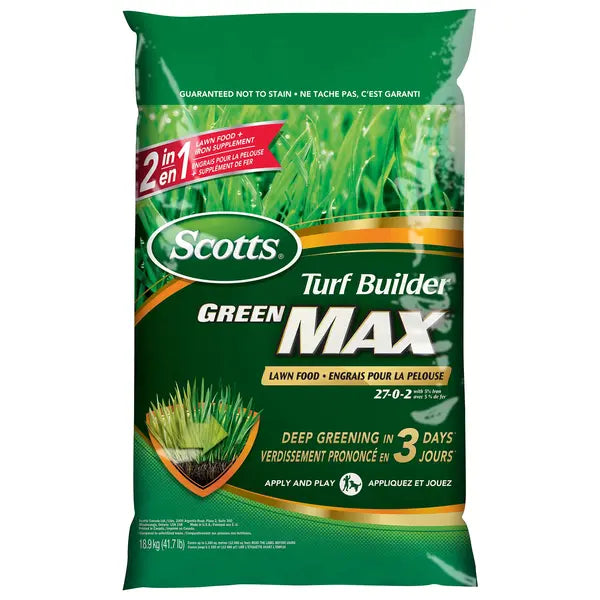 Scotts Turf Builder Green Max Lawn Fertilizer