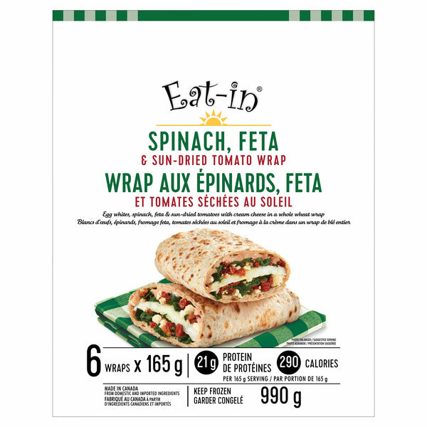 Spinach & Egg White Wrap