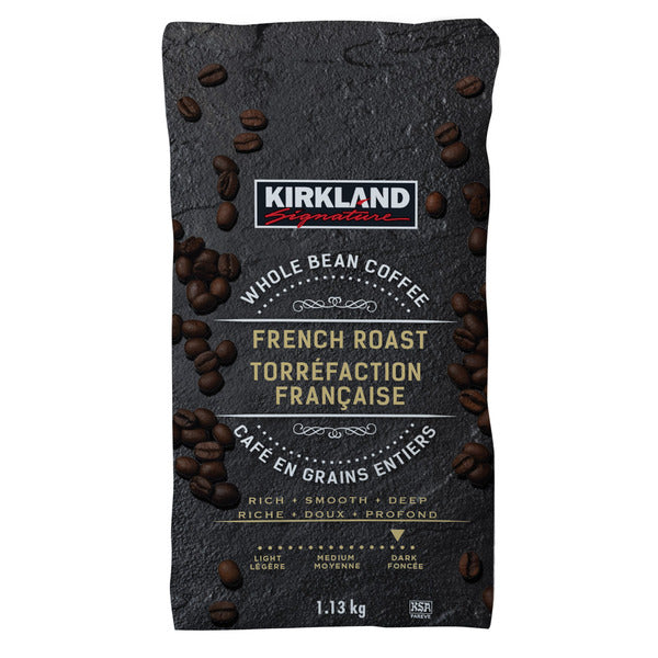 Kirkland Signature Medium French Roast Whole Bean Coffee